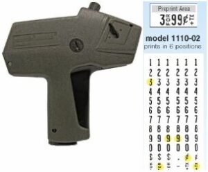 MONARCH MODEL 1110-02 PRICE MARKER