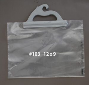 #103 HANGING PRESCRIPTION BAGS 12 X 9