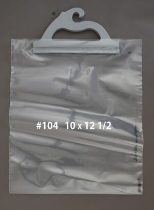 #104 HANGING PRESCRIPTION BAGS 10 X 12 1/2