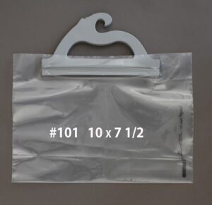 #101 HANGING PRESCRIPTION BAGS 10 X 7 1/2