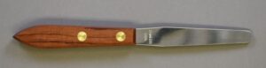 TAPERED STAINLESS SPATULA 3.5" BLADE