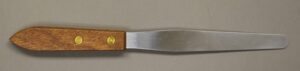 TAPERED STAINLESS SPATULA 4.7" BLADE