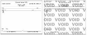 TAMPER-PROOF PRESCRIPTION BLANKS