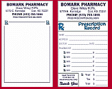 COMPUTER RECEIPT CARRIERS & PRESCRIPTION RECORD SLIPS