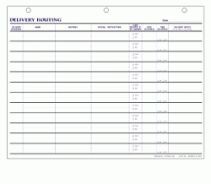 DELIVERY ROUTING FORM