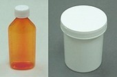 GRADUATED LIQUID OVALS, OINTMENT JARS