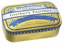 GRETHER'S PASTILLES FOR VOICE AND THROAT (IMPORTED FROM SWITZERLAND) **FOR RESALE**