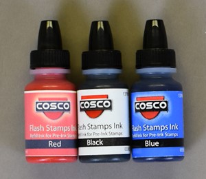 REFILL INK FOR PRE-INKED STAMPS