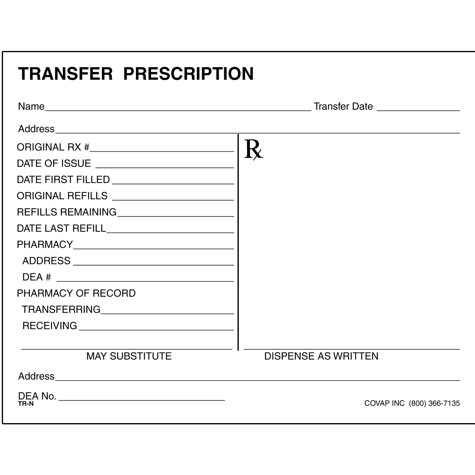 SINGLE STOCK PRESCRIPTION BLANKS - Colored Paper - Image 28